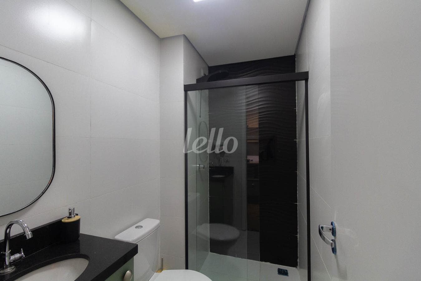 BANHEIRO SOCIAL de Apartamento com 23 m² em Vila Gomes Cardim - São Paulo