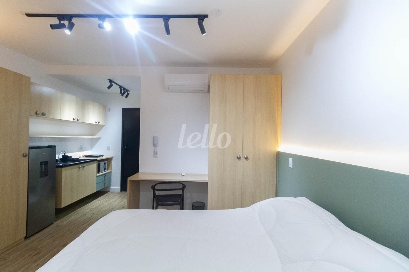 DORMITORIO de Apartamento com 23 m² em Vila Gomes Cardim - São Paulo