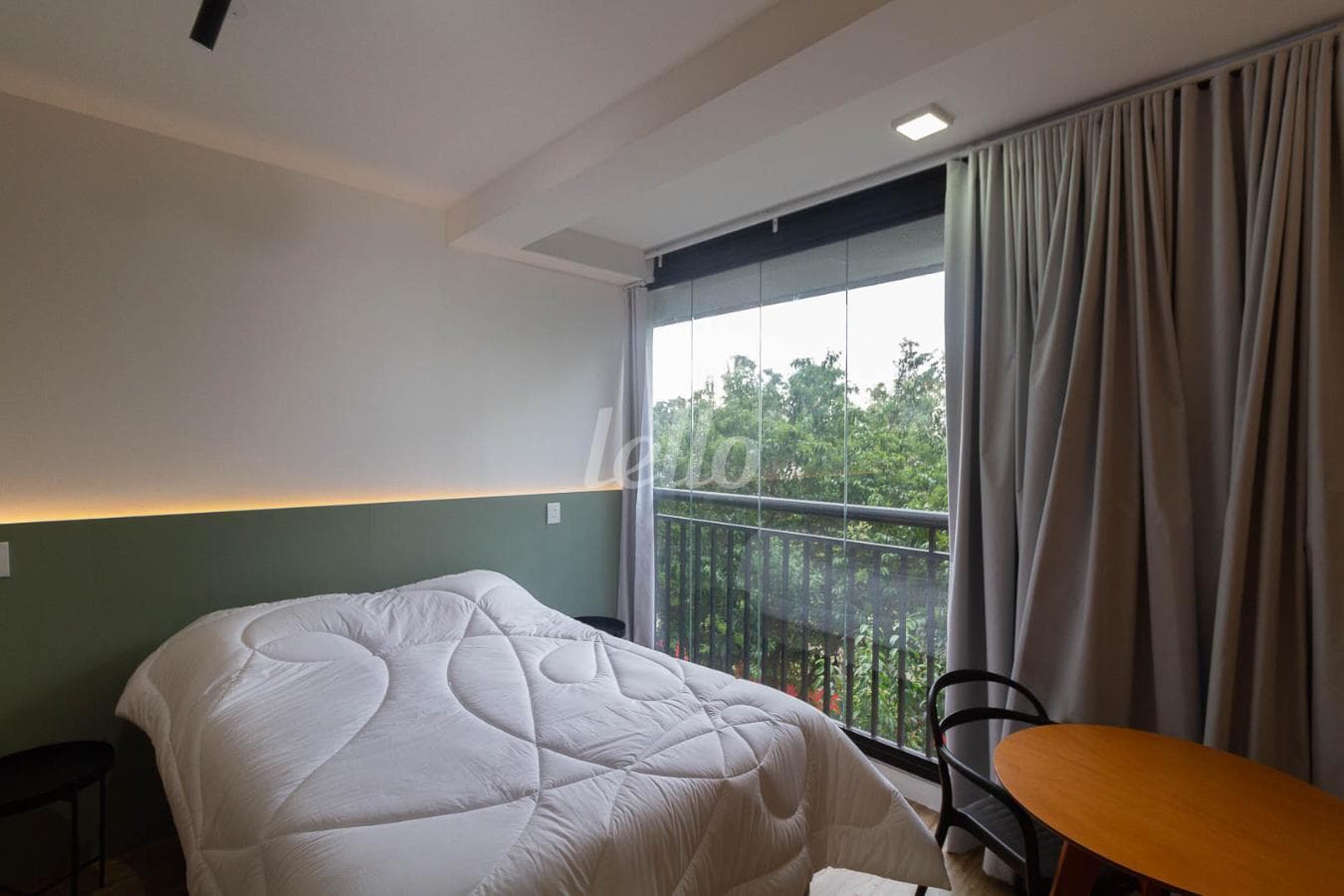 DORMITORIO de Apartamento com 23 m² em Vila Gomes Cardim - São Paulo