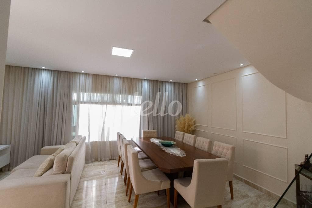 SALA DE JANTAR de Casa sobrado com 130 m² em Parque São Jorge - São Paulo