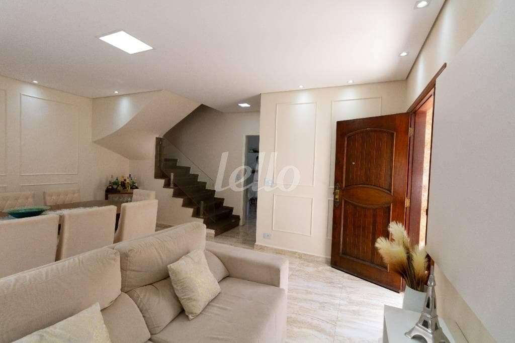 SALA DE ESTAR de Casa sobrado com 130 m² em Parque São Jorge - São Paulo