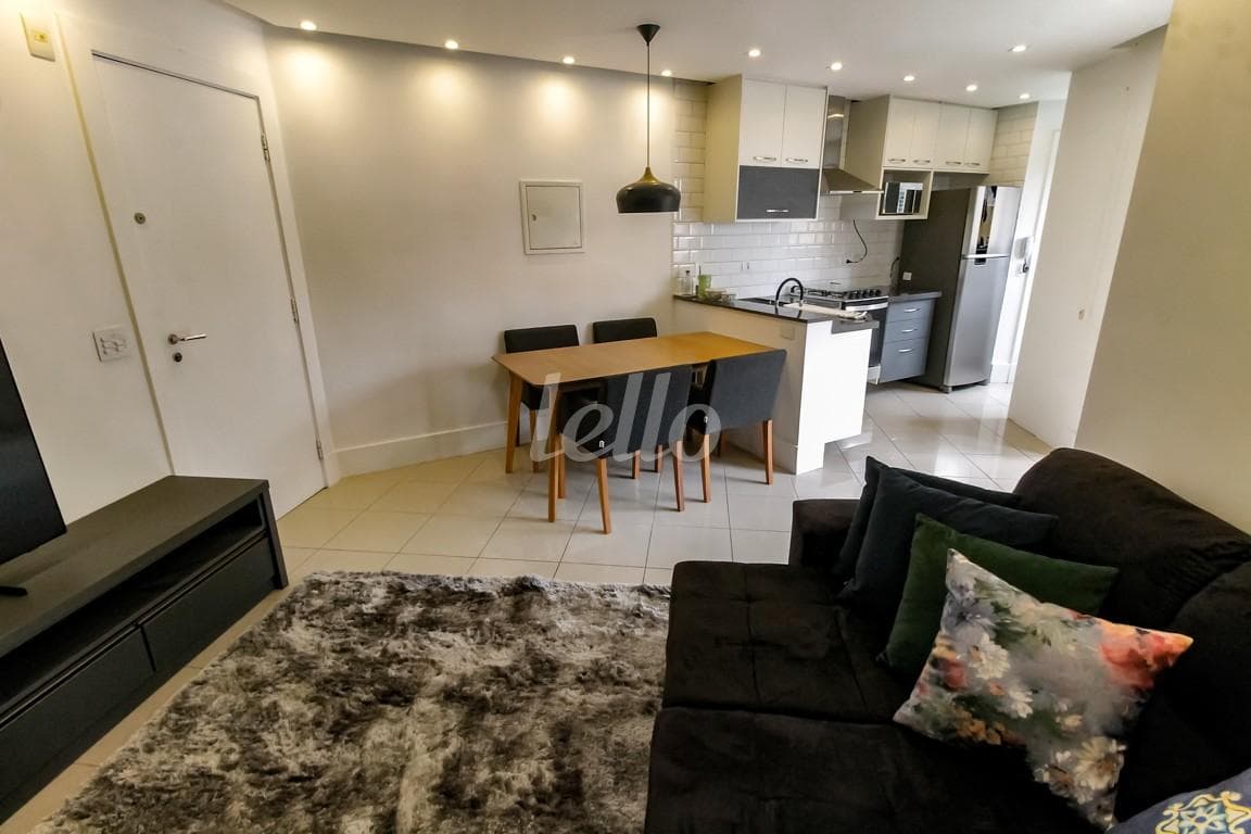 SALA de Apartamento com 58 m² em Jardim Ampliação - São Paulo