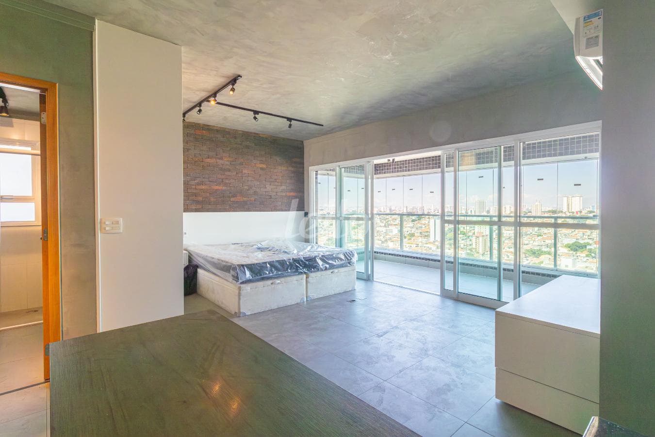 SALA de Apartamento Studio com 55 m² em Vila Regente Feijó - São Paulo