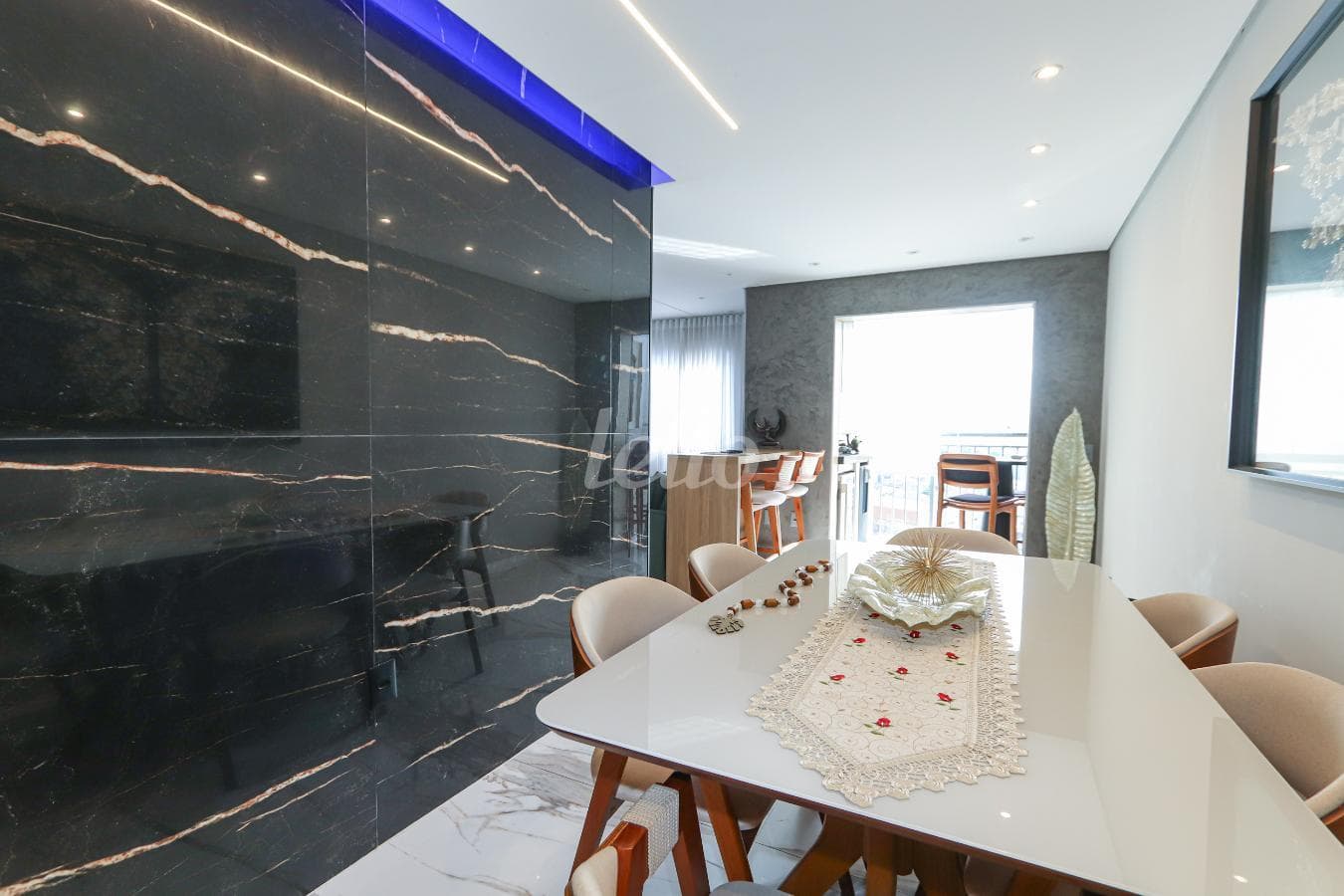 SALA de Apartamento com 63 m² em Chácara Santo Antônio (ZL) - São Paulo