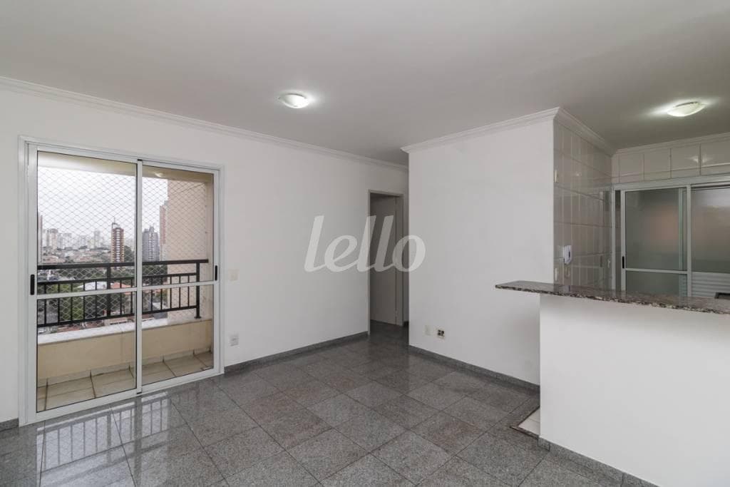 01 SALA de Apartamento com 67 m² em Tatuapé - São Paulo