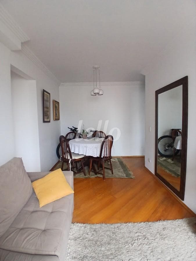 SALA de Apartamento com 55 m² em Chácara Inglesa - São Paulo