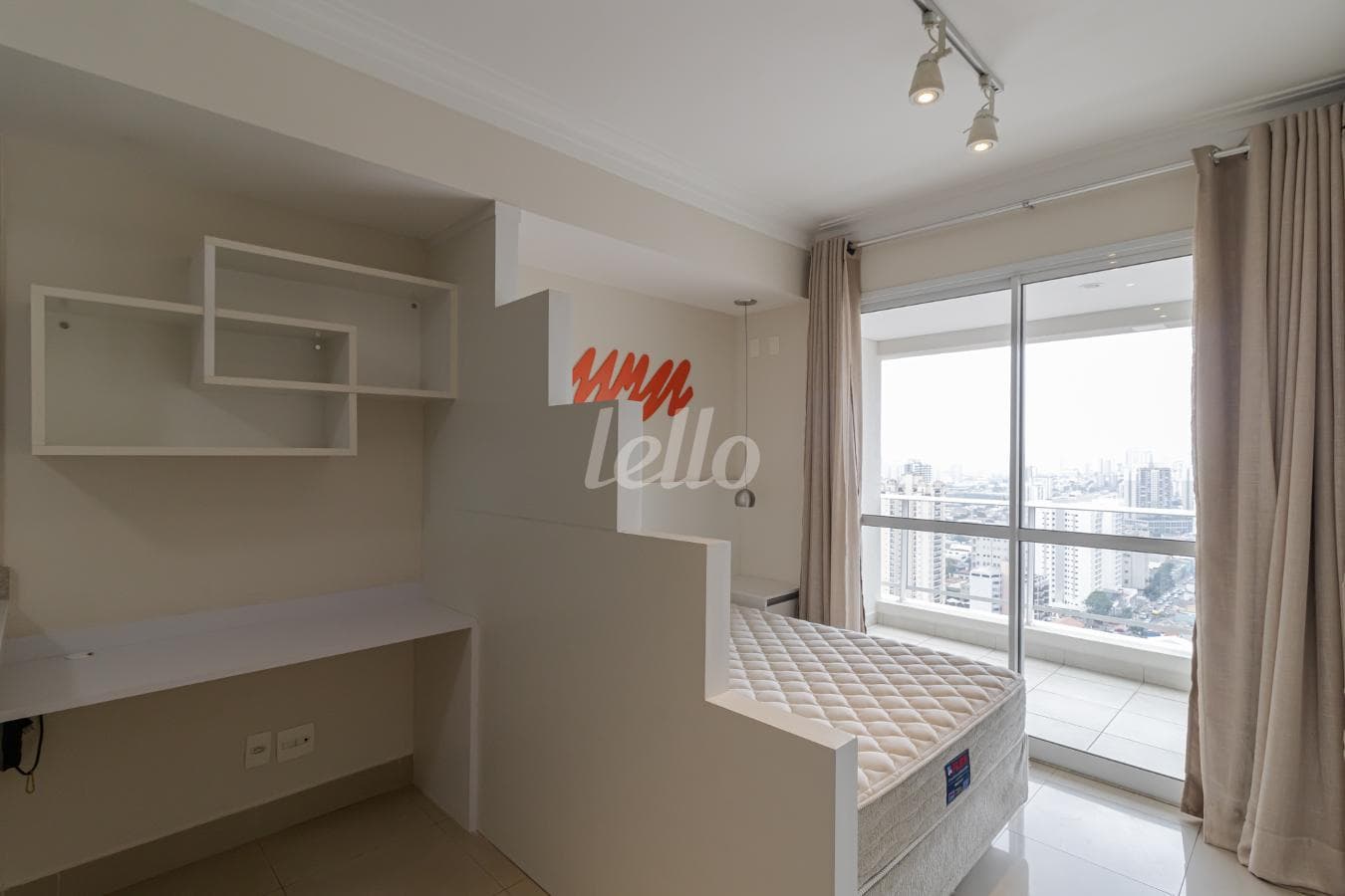 SALA de Apartamento Studio com 30 m² em Vila Gomes Cardim - São Paulo