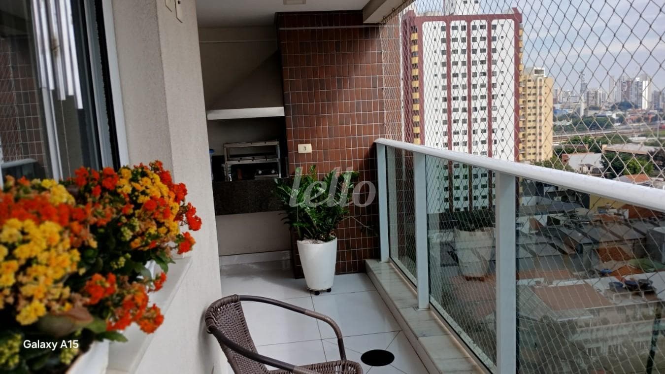 SACADA GOURMET de Apartamento com 93 m² em Tatuapé - São Paulo