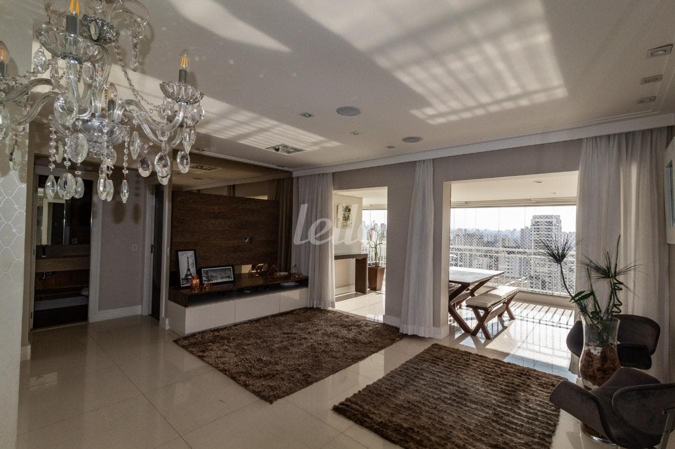 SALA de Apartamento com 122 m² em Vila Regente Feijó - São Paulo