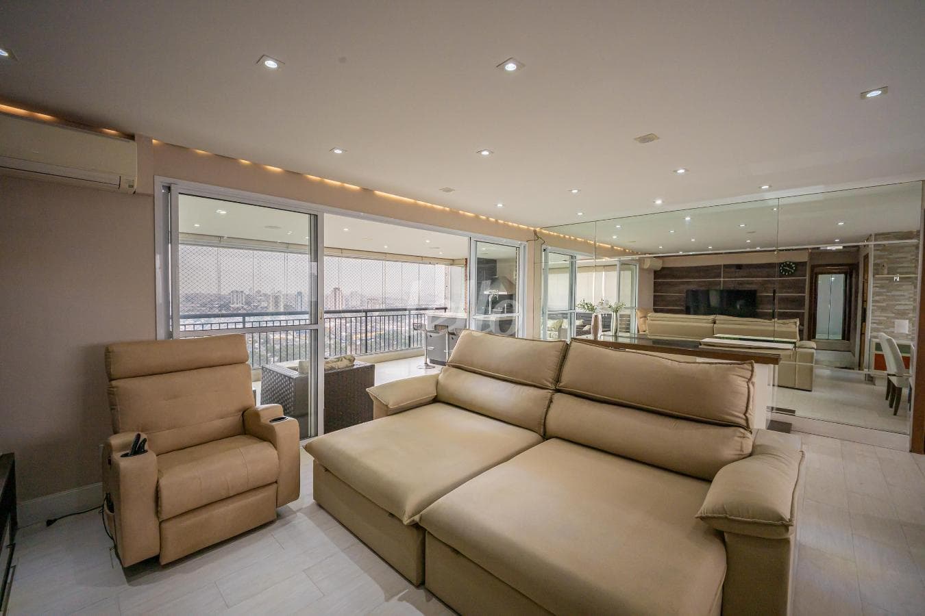 SALA de Apartamento com 167 m² em Tatuapé - São Paulo