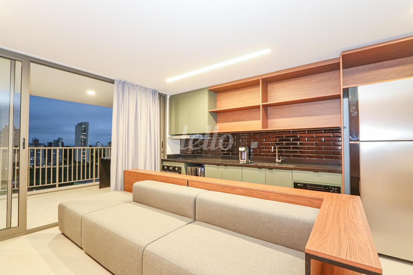 SALA de Apartamento com 109 m² em Jardim Anália Franco - São Paulo