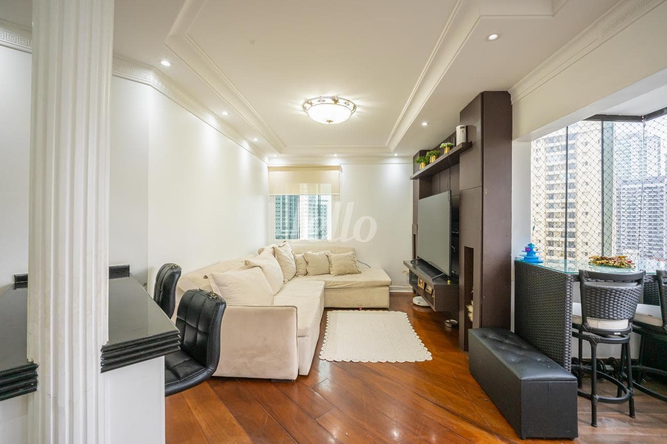 SALA de Apartamento com 160 m² em Vila Azevedo - São Paulo