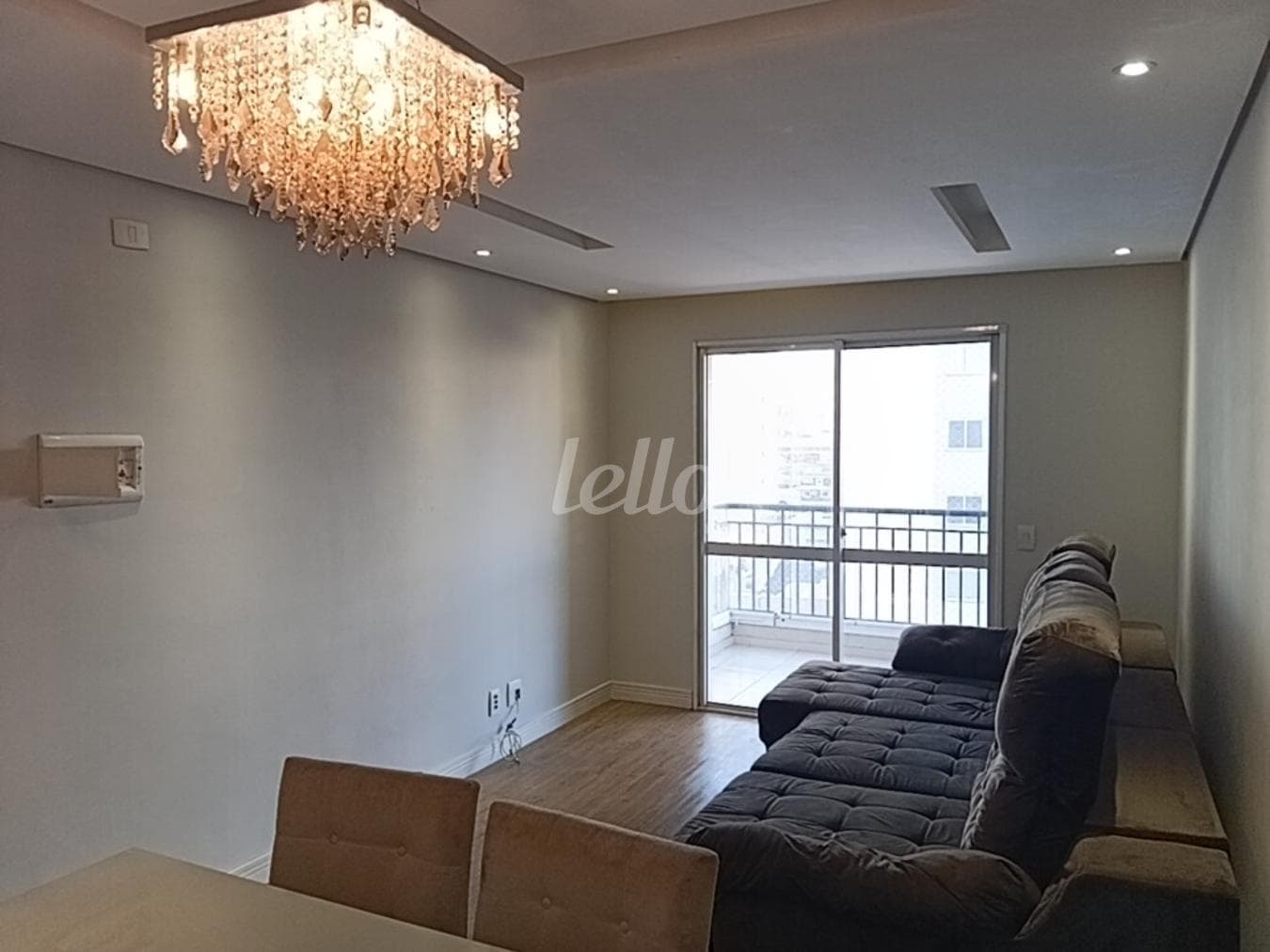 1-SALA E HALL DE DISTRIBUIÇÃO-002.JPG de Apartamento com 69 m² em Maranhão - São Paulo