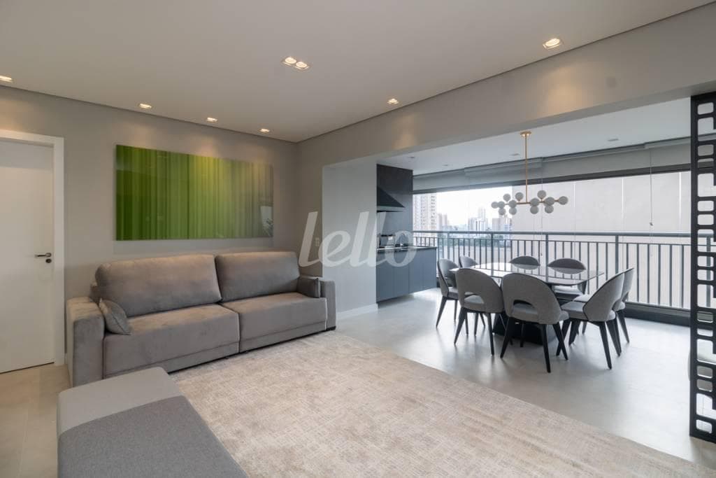 01 SALA de Apartamento com 113 m² em Chácara Califórnia - São Paulo