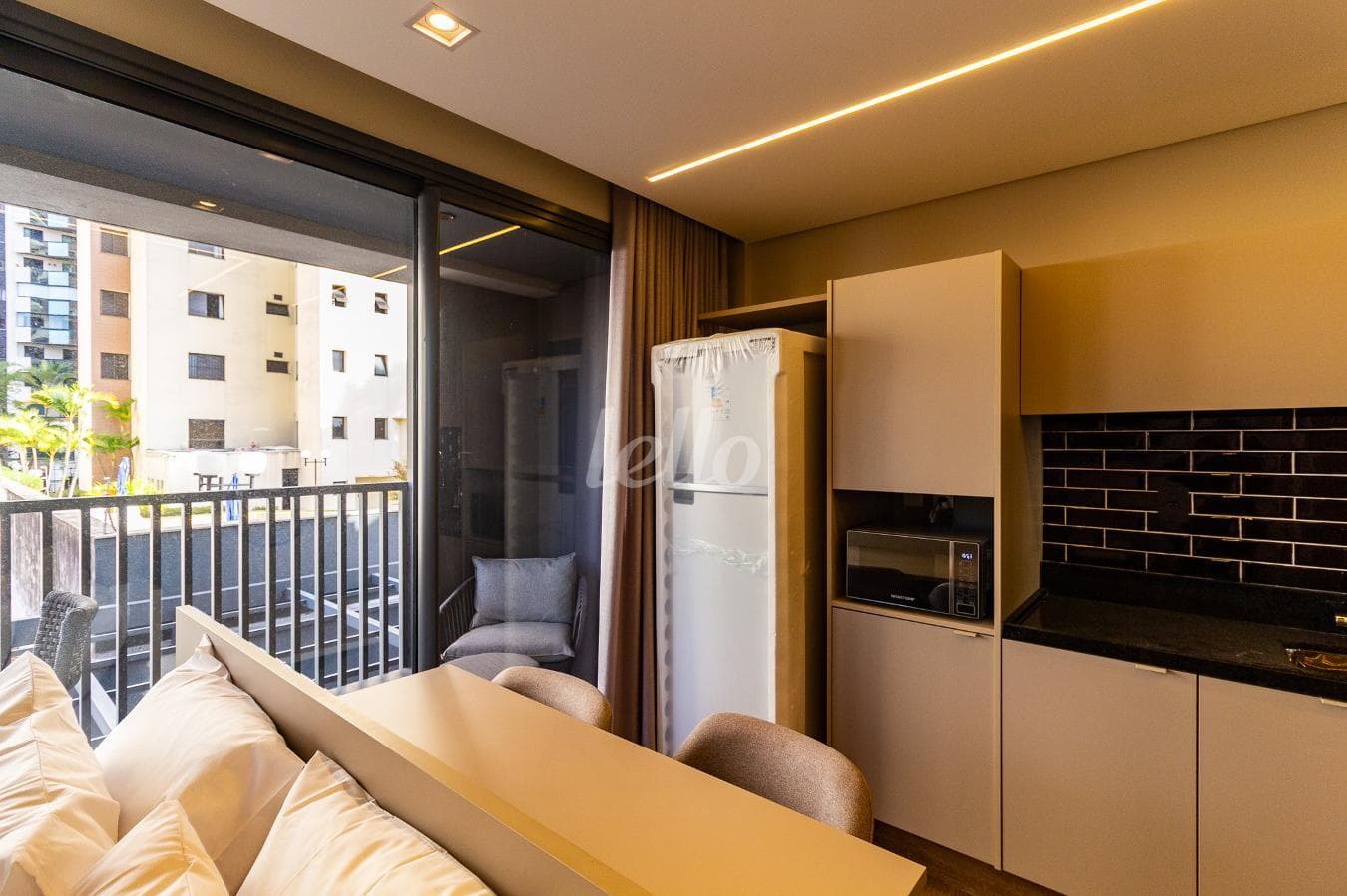 SALA de Apartamento com 35 m² em Vila Gomes Cardim - São Paulo