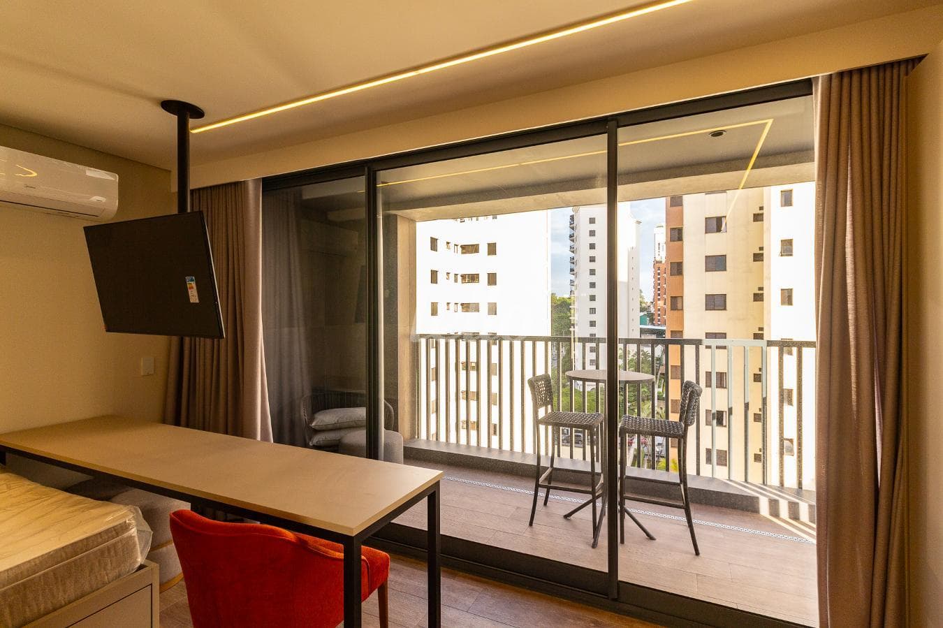SALA  DESTAQUE de Apartamento com 35 m² em Vila Gomes Cardim - São Paulo