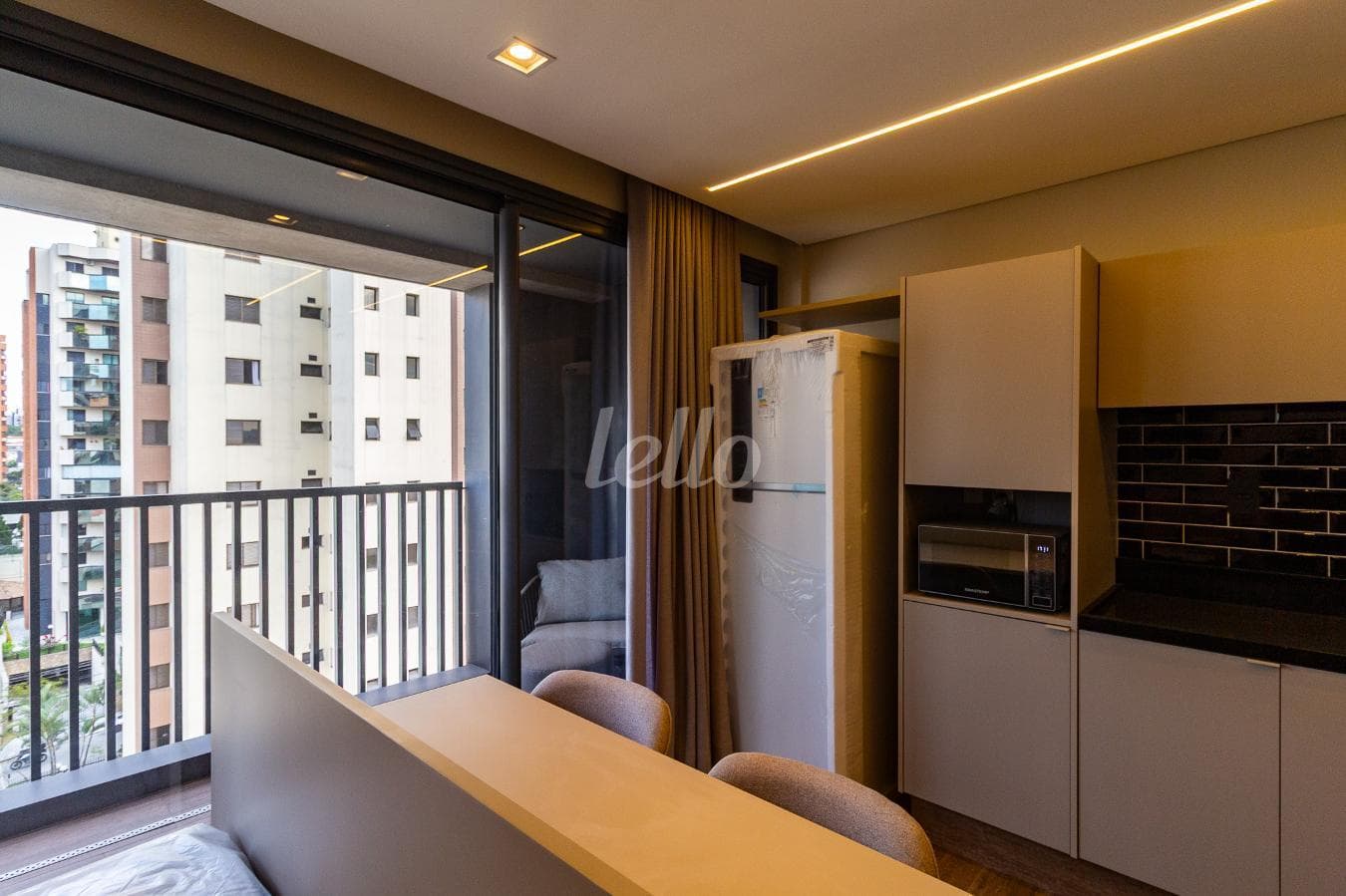 SALA de Apartamento com 35 m² em Vila Gomes Cardim - São Paulo
