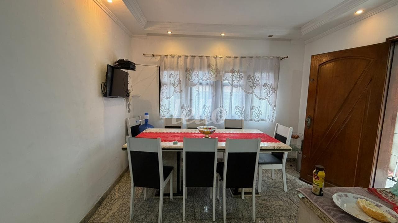 SALA JANTAR de Casa sobrado com 243 m² em Vila Alpina - São Paulo