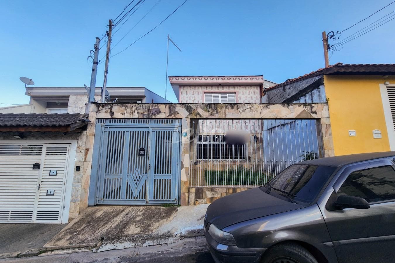 VISÃO DA RUA de Casa sobrado com 206 m² em Vila Rui Barbosa - São Paulo