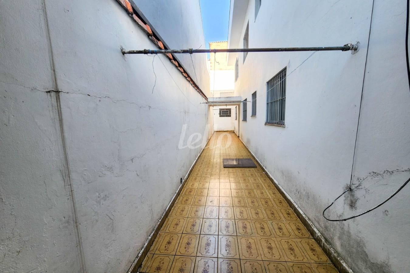 CORREDOR EXTERNO de Casa sobrado com 206 m² em Vila Rui Barbosa - São Paulo