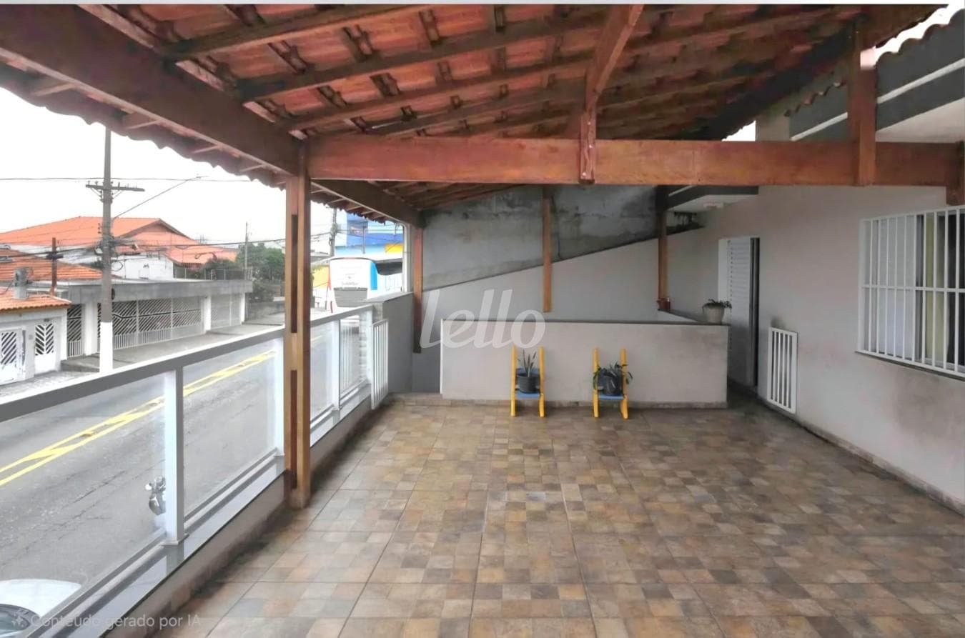 VARANDA 1 ANDAR de Casa sobrado com 110 m² em Vila Bela - São Paulo