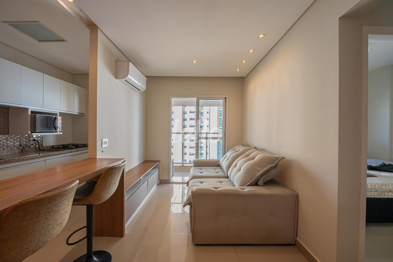 SALA de Apartamento com 40 m² em Vila Regente Feijó - São Paulo