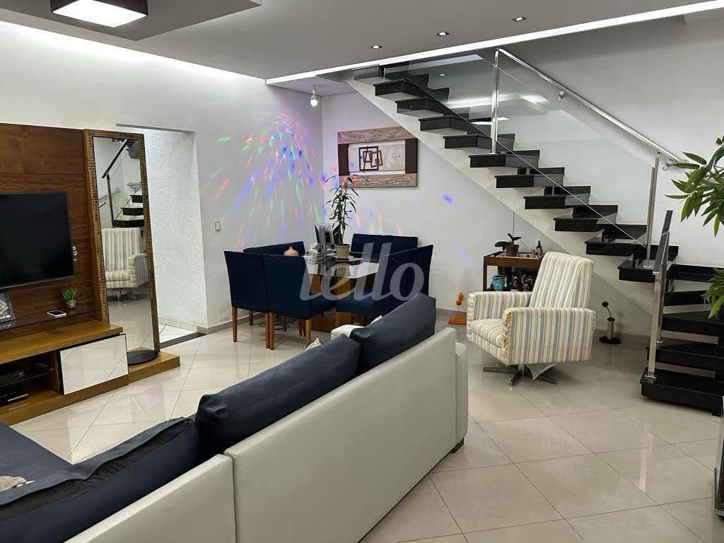 SALA de Casa sobrado com 136 m² em Vila Santa Isabel - São Paulo