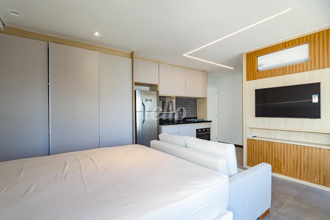 COZINHA de Apartamento Studio com 34 m² em Vila Gomes Cardim - São Paulo