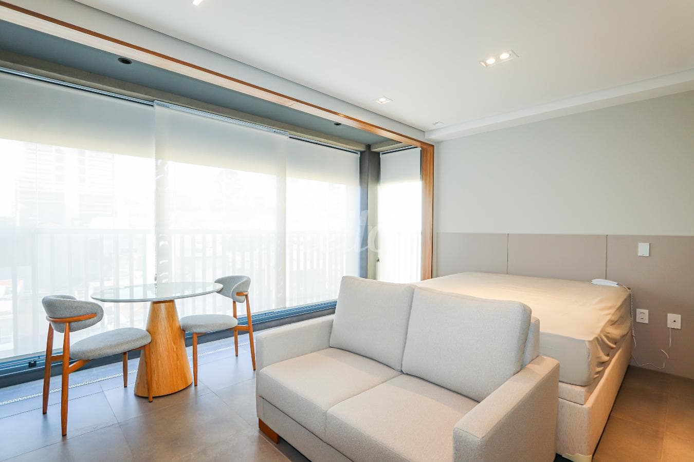 SALA de Apartamento Studio com 34 m² em Vila Gomes Cardim - São Paulo