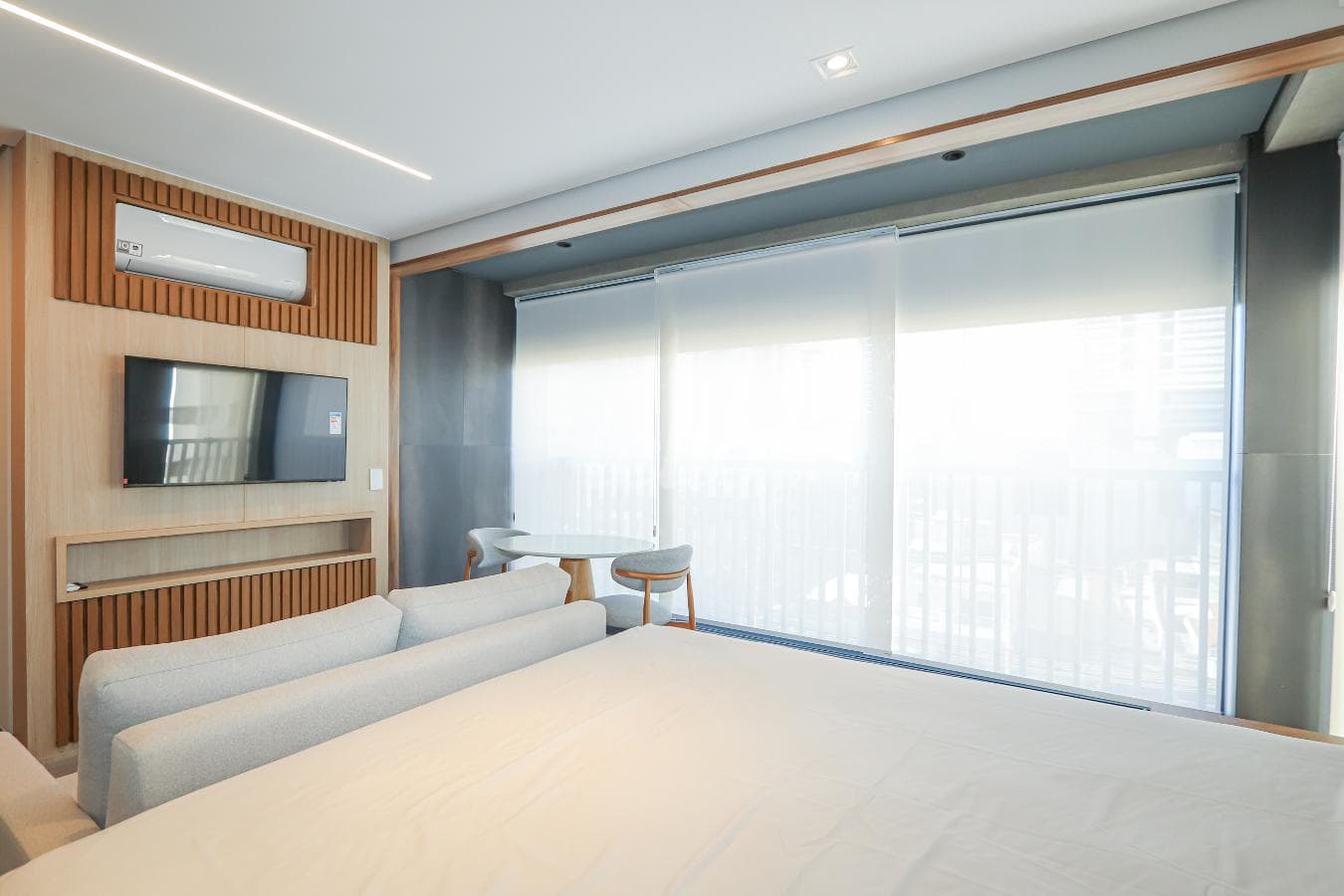 SALA de Apartamento Studio com 34 m² em Vila Gomes Cardim - São Paulo