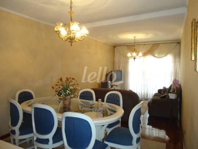 SALA DE JANTAR E ESTAR de Apartamento com 129 m² em Tatuapé - São Paulo