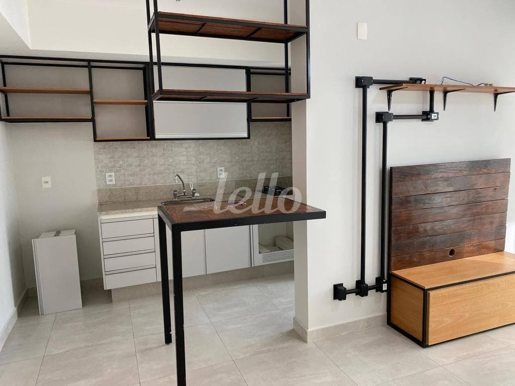 SALA de Apartamento Studio com 50 m² em Vila Gomes Cardim - São Paulo