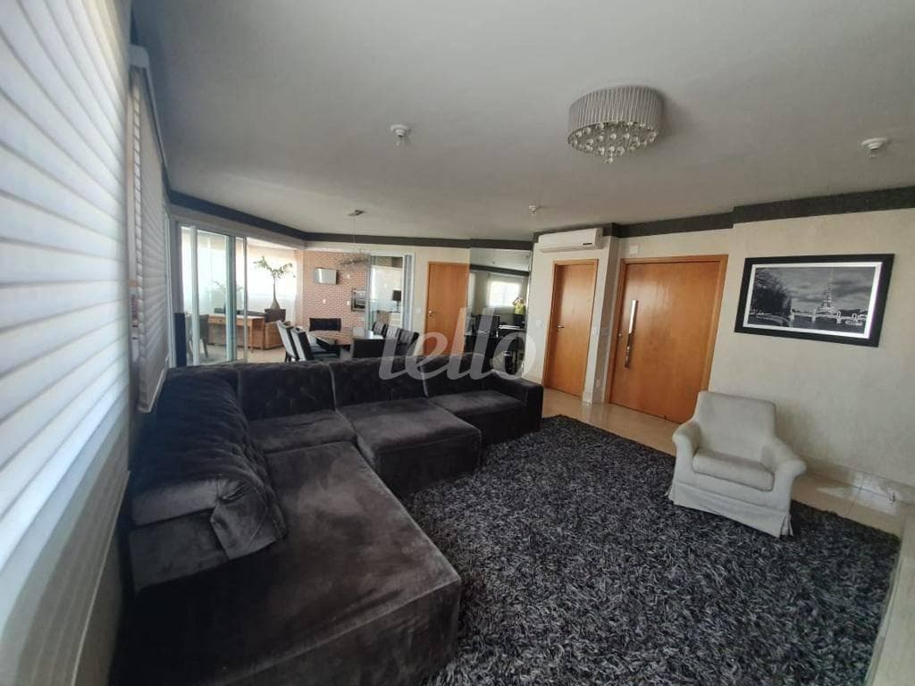 SALA de Apartamento com 202 m² em Jardim Anália Franco - São Paulo