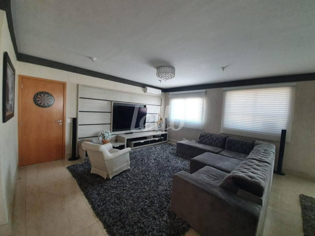SALA de Apartamento com 202 m² em Jardim Anália Franco - São Paulo
