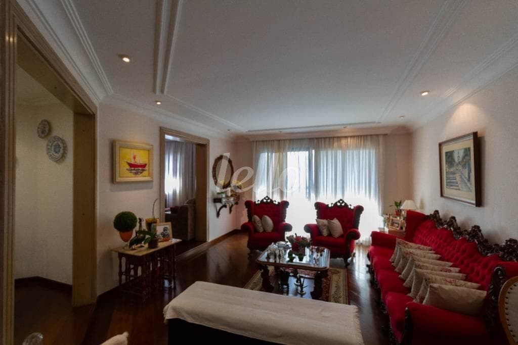 SALA DE ESTAR de Apartamento com 164 m² em Vila Regente Feijó - São Paulo