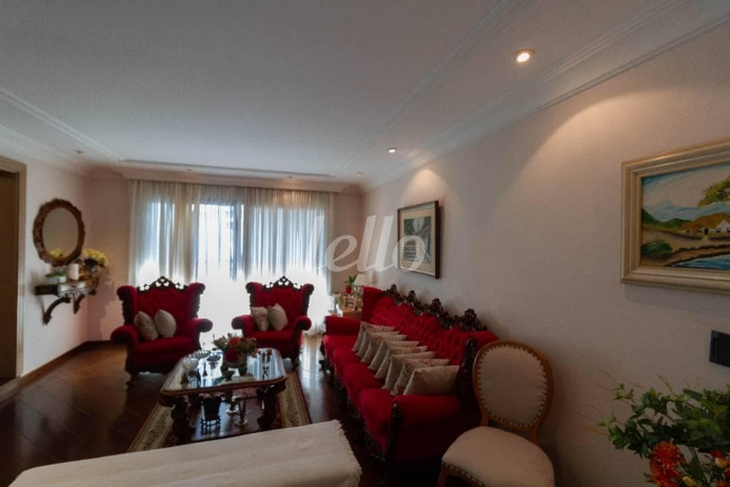 SALA DE ESTAR de Apartamento com 164 m² em Vila Regente Feijó - São Paulo
