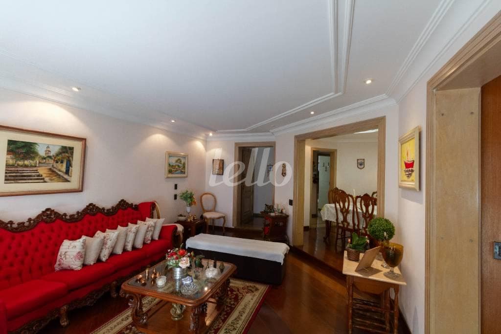 SALA DE ESTAR de Apartamento com 164 m² em Vila Regente Feijó - São Paulo
