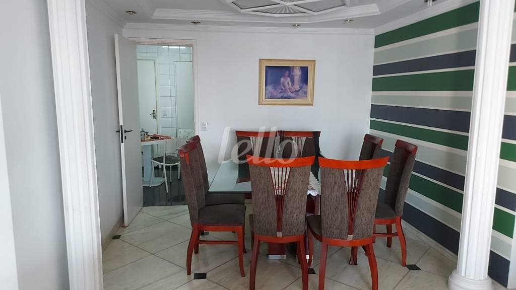 SALA DE JANTAR de Apartamento com 135 m² em Vila Gomes Cardim - São Paulo