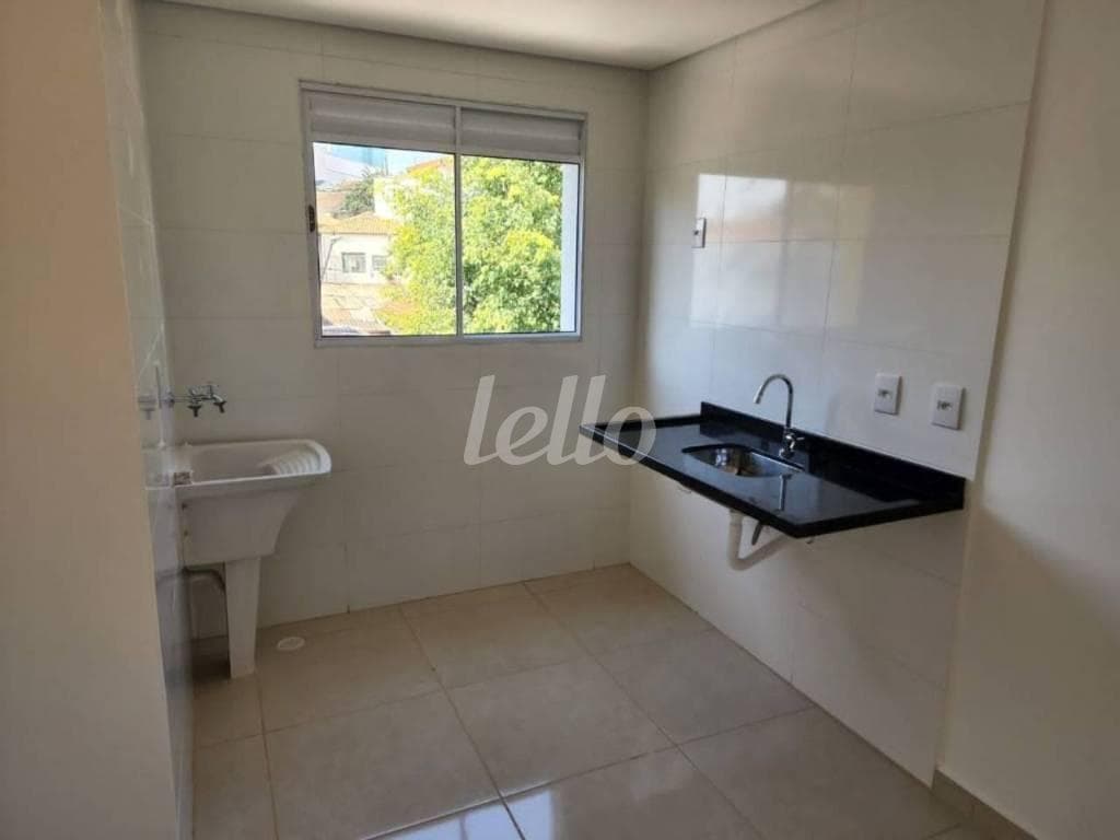 COZINHA / LAVANDERIA de Apartamento com 35 m² em Cidade Mãe do Céu - São Paulo