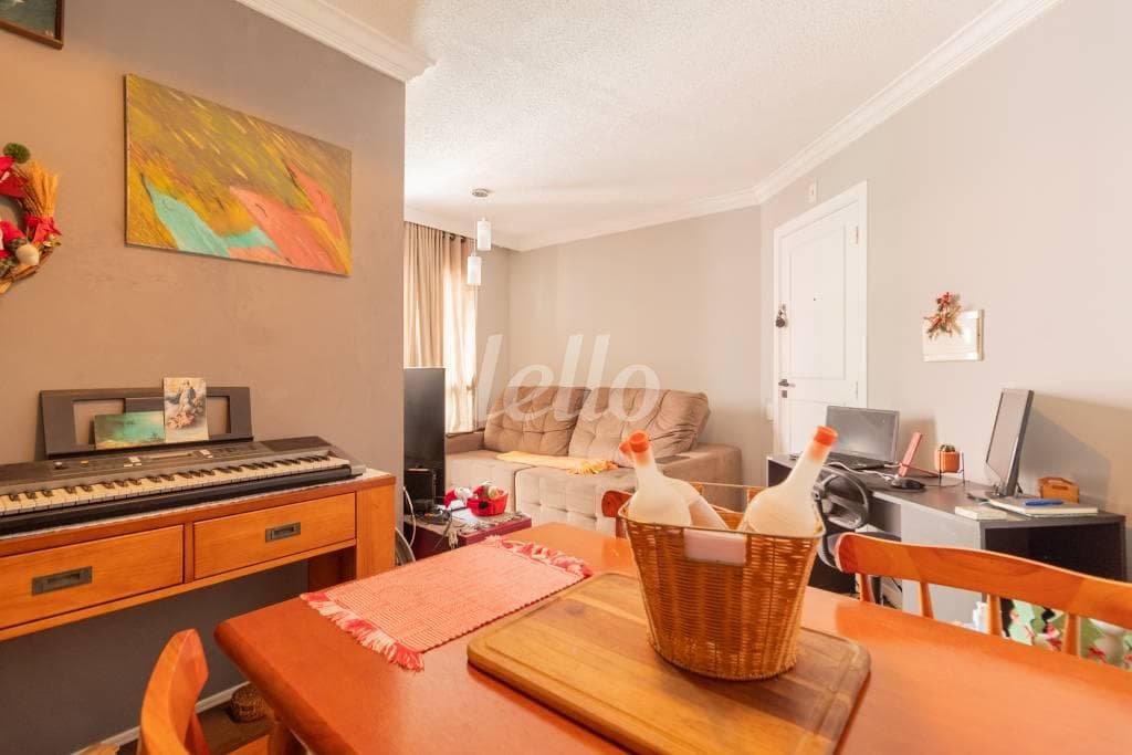 SALA de Apartamento com 62 m² em Chácara Califórnia - São Paulo