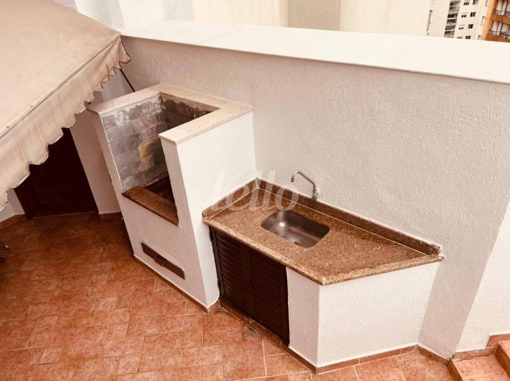 CHURRASQUEIRA de Apartamento cobertura - Padrão com 260 m² em Brooklin Paulista - São Paulo