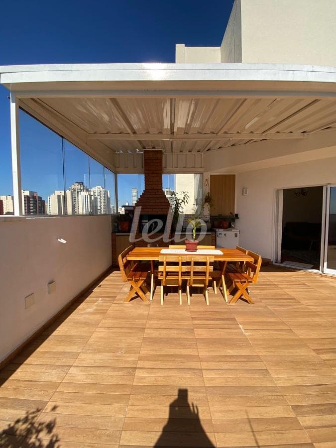 ESPAÇO GOURMET de Apartamento cobertura - Padrão com 137 m² em Vila Gomes Cardim - São Paulo