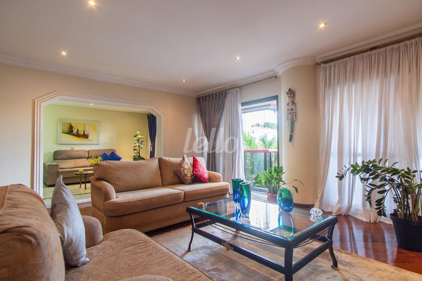 SALA DE ESTAR de Apartamento com 187 m² em Jardim Anália Franco - São Paulo