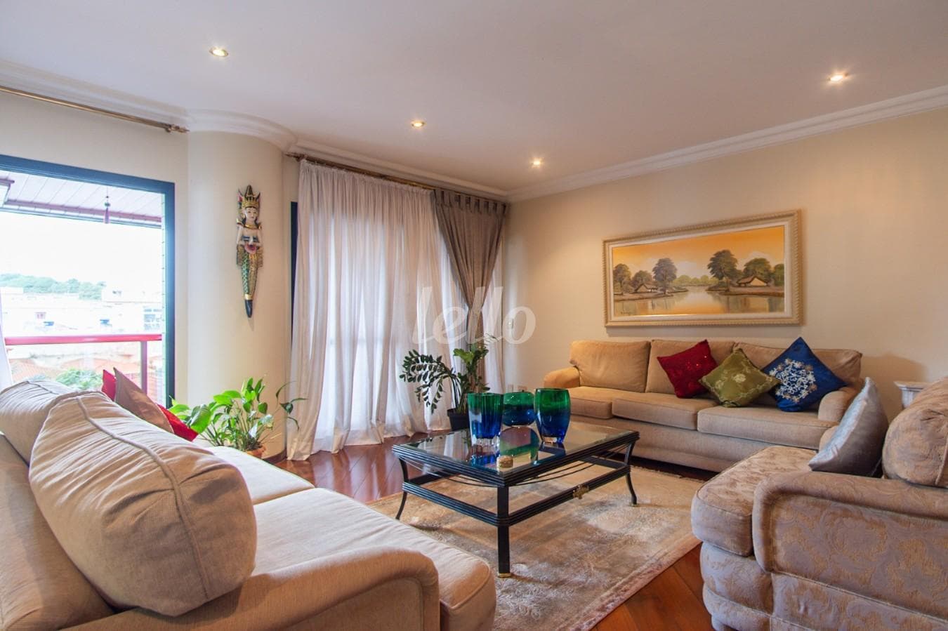 SALA DE ESTAR de Apartamento com 187 m² em Jardim Anália Franco - São Paulo