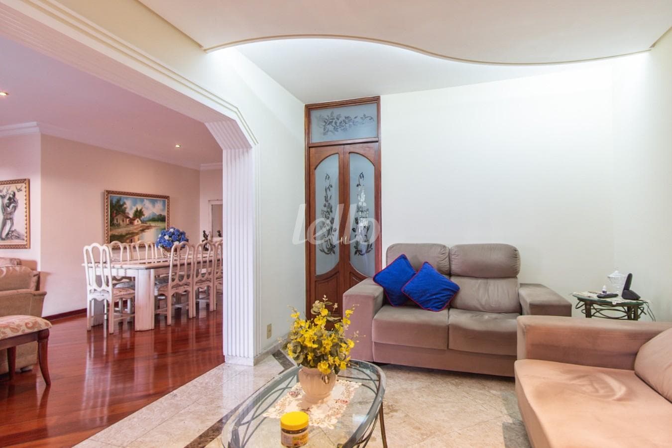 SALA DE TV de Apartamento com 187 m² em Jardim Anália Franco - São Paulo