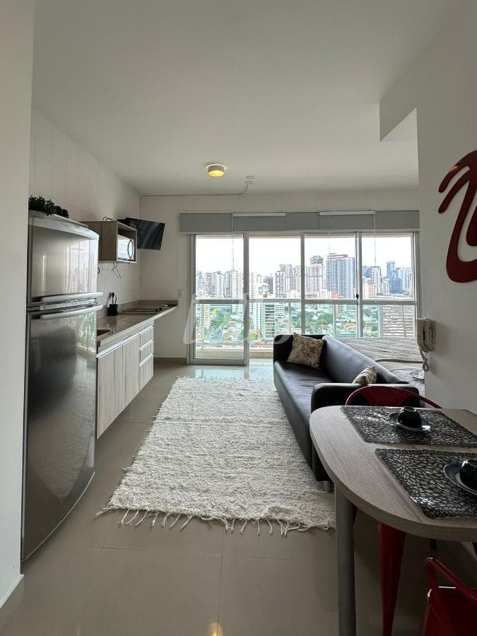 1504681033998982 de Apartamento Studio com 25 m² em Brooklin Paulista - São Paulo