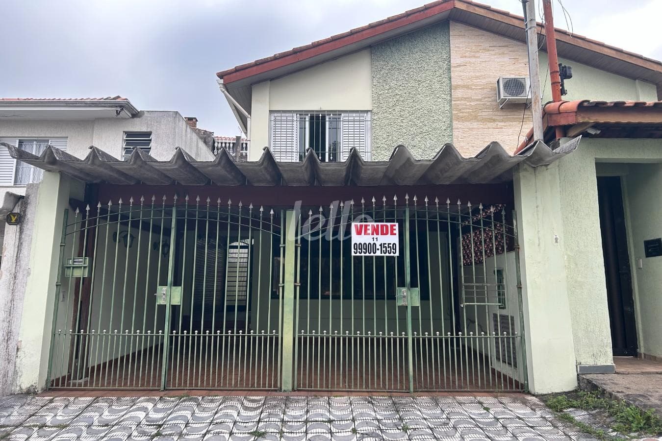 FACHADA de Casa sobrado com 95 m² em Água Fria - São Paulo