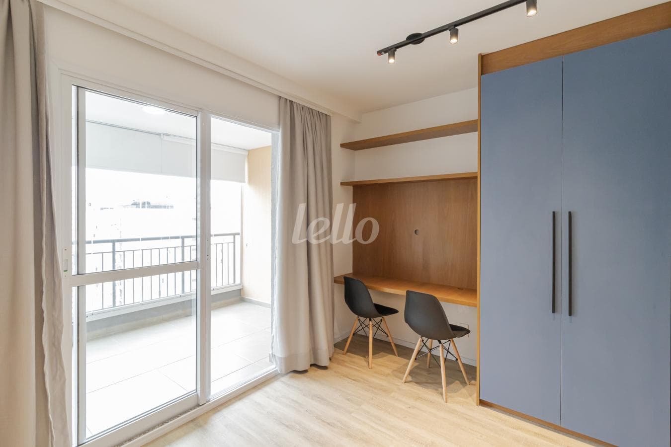 DORMITÓRIO de Apartamento com 27 m² em Belenzinho - São Paulo
