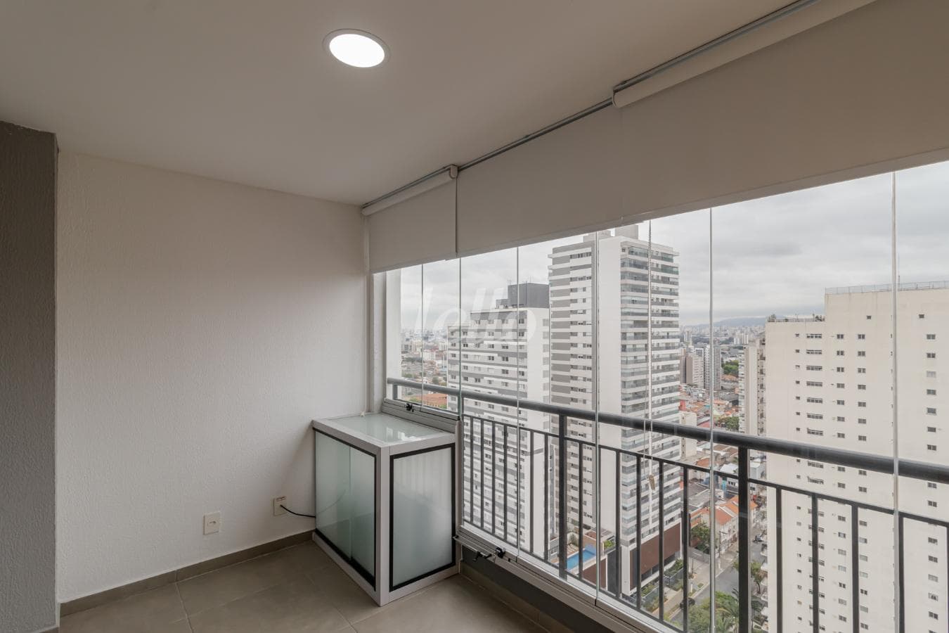 VARANDA de Apartamento com 27 m² em Belenzinho - São Paulo
