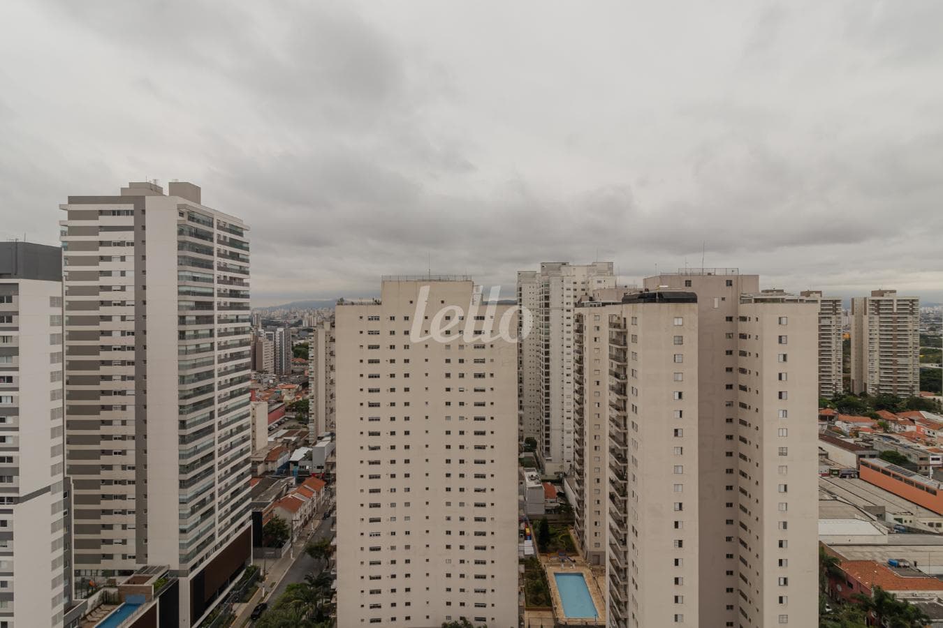 VISTA VARANDA de Apartamento com 27 m² em Belenzinho - São Paulo